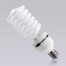 Half spiral CFL