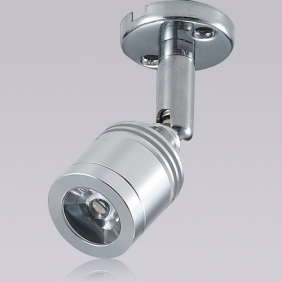 LED spotlight with a movable head LED spotlight with a movable head